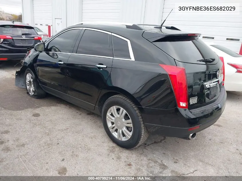 2014 Cadillac Srx Luxury Collection VIN: 3GYFNBE36ES682029 Lot: 40799214