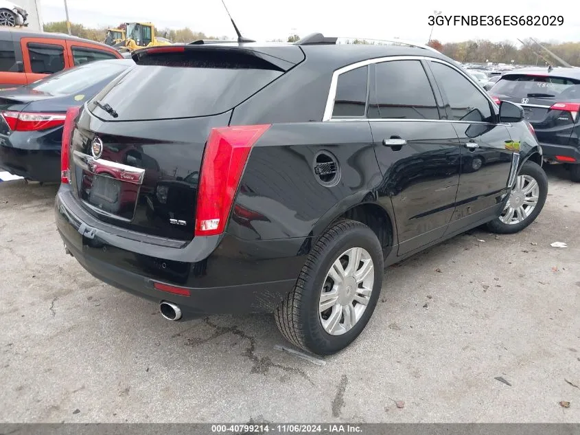 2014 Cadillac Srx Luxury Collection VIN: 3GYFNBE36ES682029 Lot: 40799214