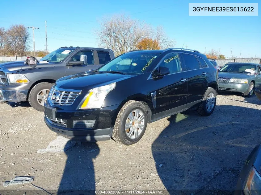 2014 Cadillac Srx Luxury Collection VIN: 3GYFNEE39ES615622 Lot: 40822097