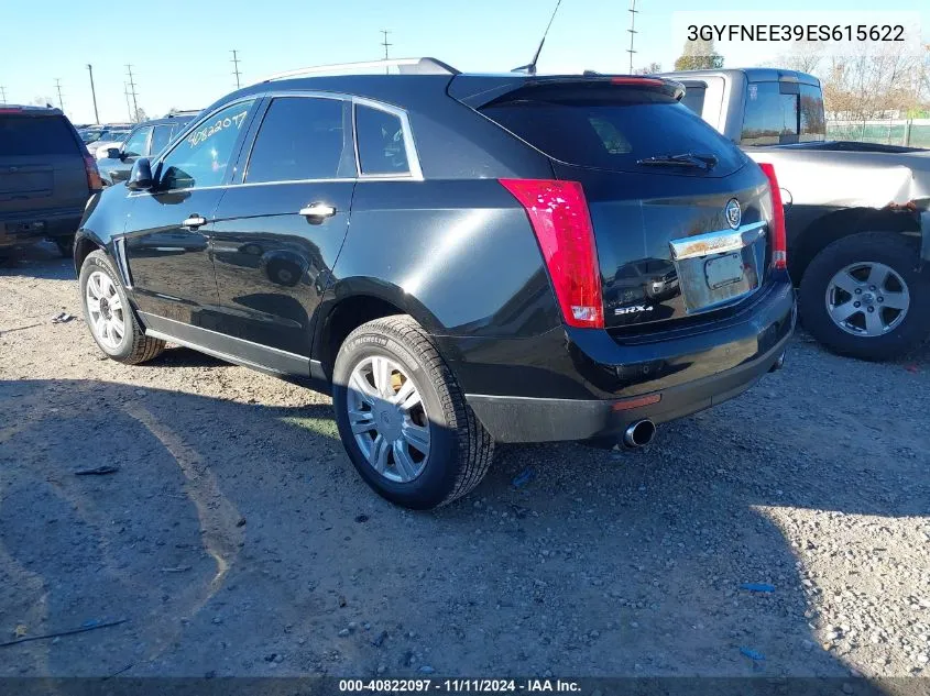 2014 Cadillac Srx Luxury Collection VIN: 3GYFNEE39ES615622 Lot: 40822097