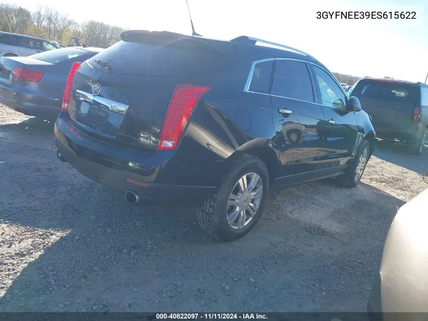 2014 Cadillac Srx Luxury Collection VIN: 3GYFNEE39ES615622 Lot: 40822097