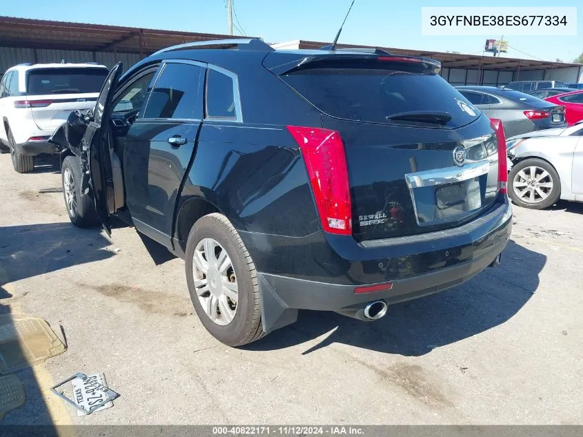 2014 Cadillac Srx Luxury Collection VIN: 3GYFNBE38ES677334 Lot: 40822171