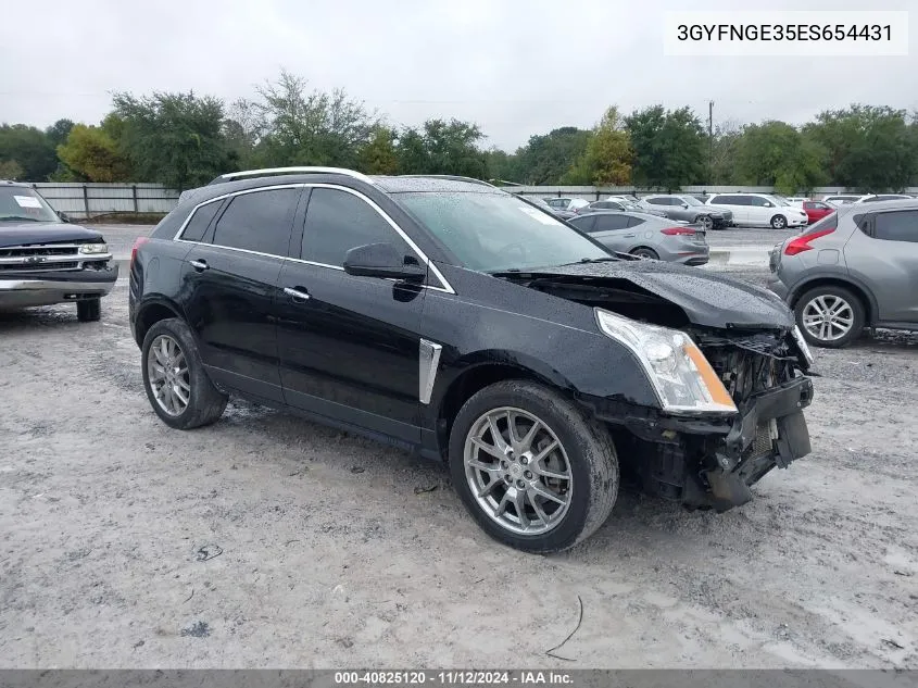 2014 Cadillac Srx Premium Collection VIN: 3GYFNGE35ES654431 Lot: 40825120