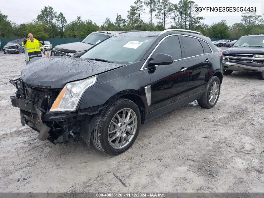 2014 Cadillac Srx Premium Collection VIN: 3GYFNGE35ES654431 Lot: 40825120