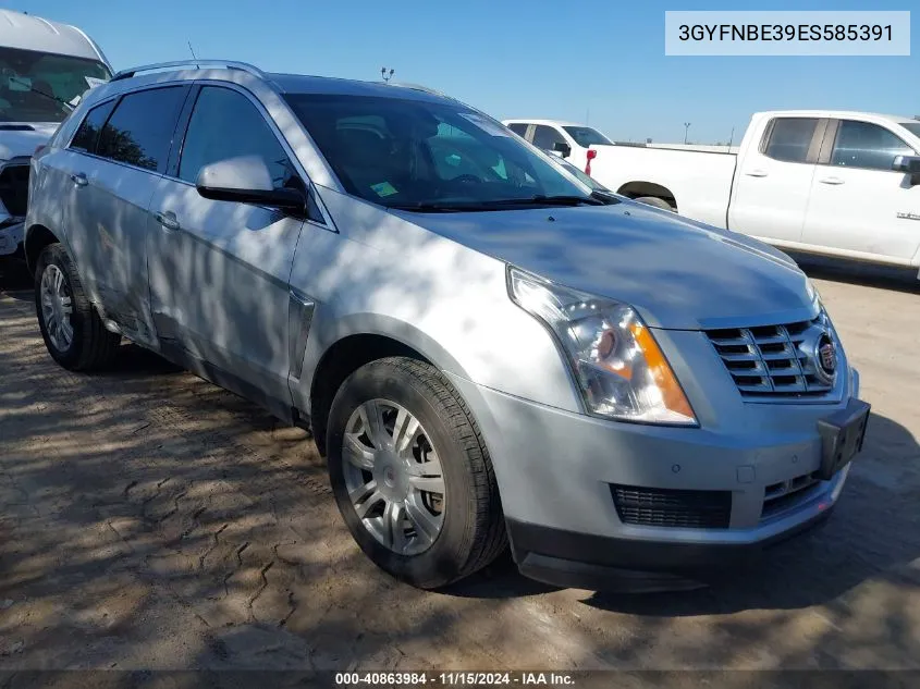 3GYFNBE39ES585391 2014 Cadillac Srx Luxury Collection