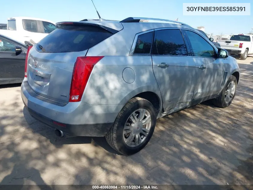 3GYFNBE39ES585391 2014 Cadillac Srx Luxury Collection