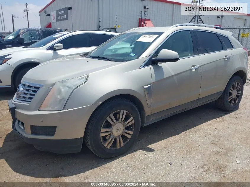 3GYFNBE3XFS623891 2015 Cadillac Srx Luxury Collection