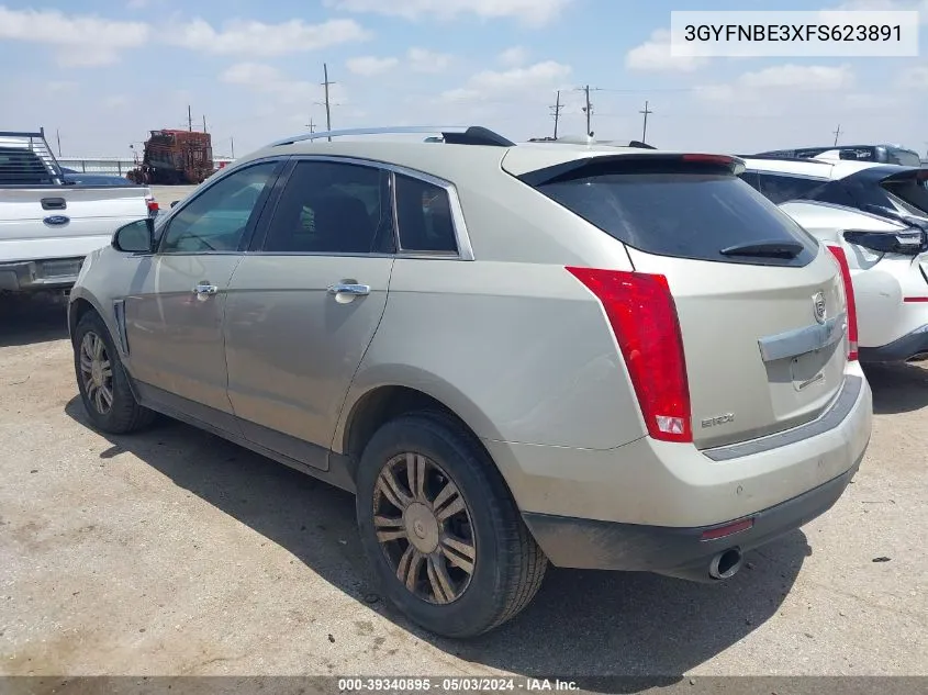 3GYFNBE3XFS623891 2015 Cadillac Srx Luxury Collection