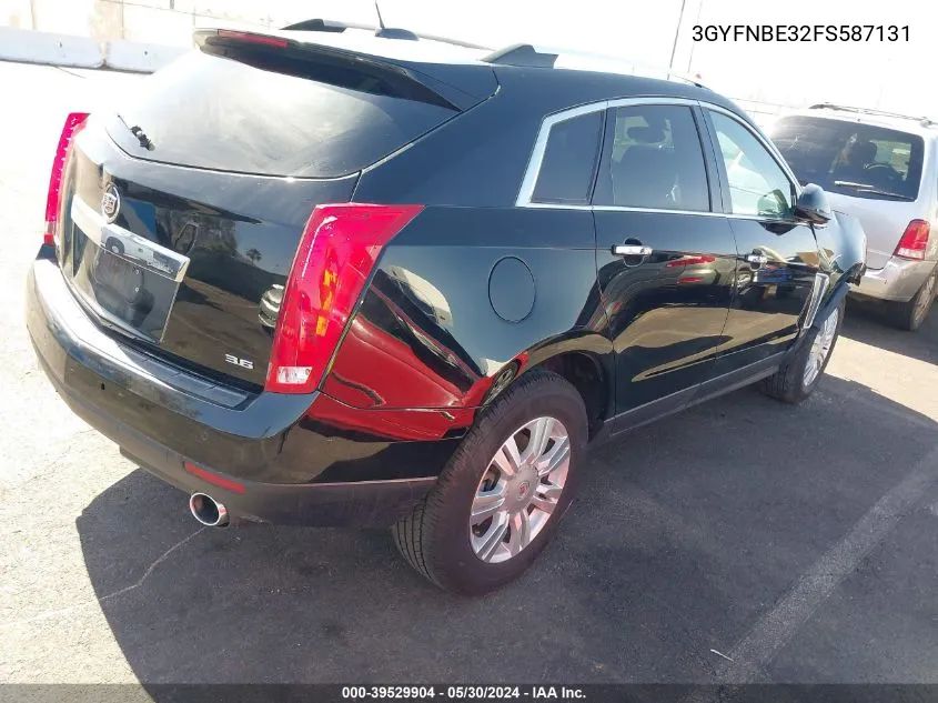 3GYFNBE32FS587131 2015 Cadillac Srx Luxury Collection