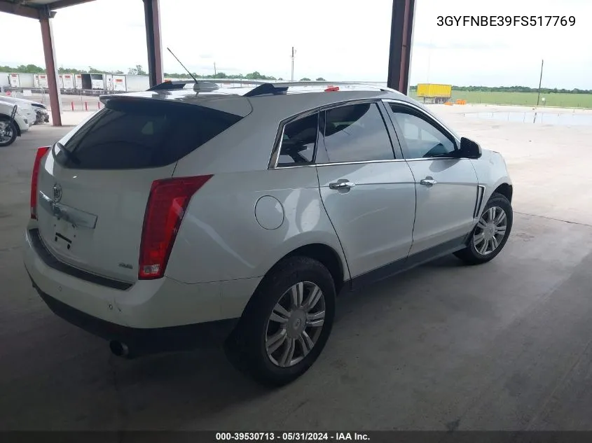 3GYFNBE39FS517769 2015 Cadillac Srx Luxury Collection