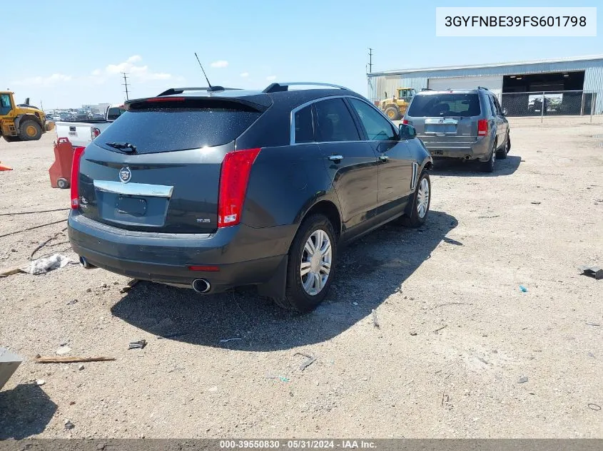 2015 Cadillac Srx Luxury Collection VIN: 3GYFNBE39FS601798 Lot: 39550830