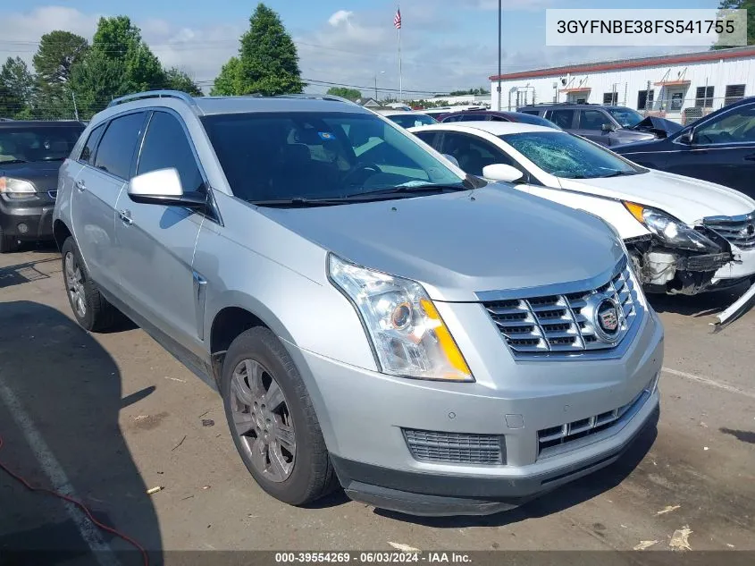 2015 Cadillac Srx Luxury Collection VIN: 3GYFNBE38FS541755 Lot: 39554269