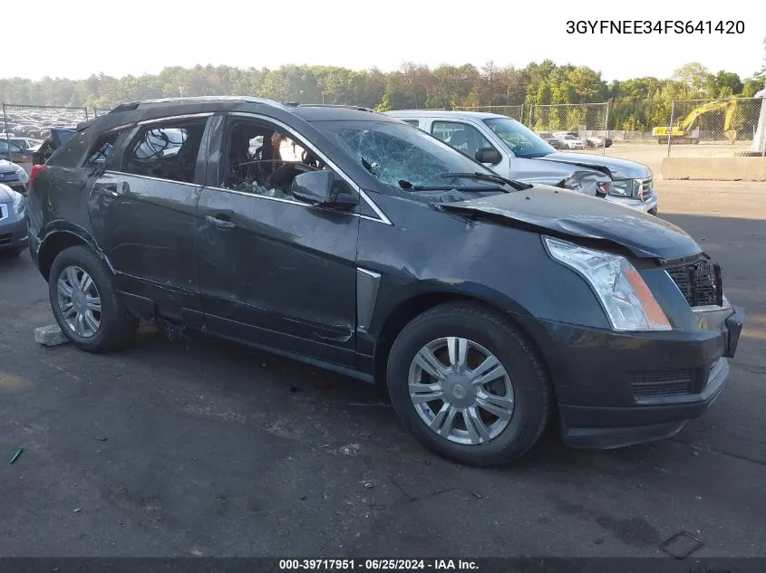 2015 Cadillac Srx Luxury Collection VIN: 3GYFNEE34FS641420 Lot: 39717951