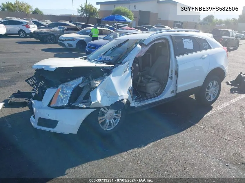 3GYFNBE39FS582606 2015 Cadillac Srx Luxury Collection