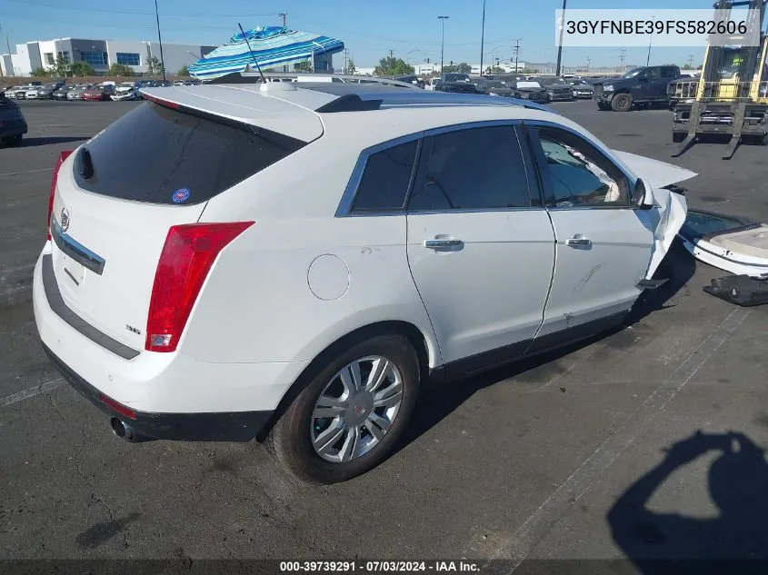 3GYFNBE39FS582606 2015 Cadillac Srx Luxury Collection