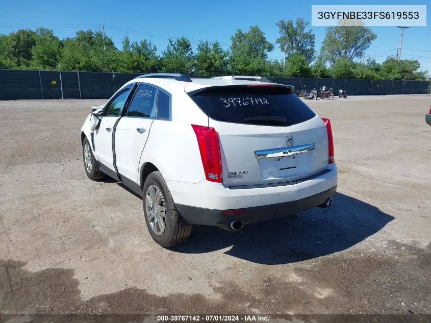 2015 Cadillac Srx Luxury Collection VIN: 3GYFNBE33FS619553 Lot: 39767142