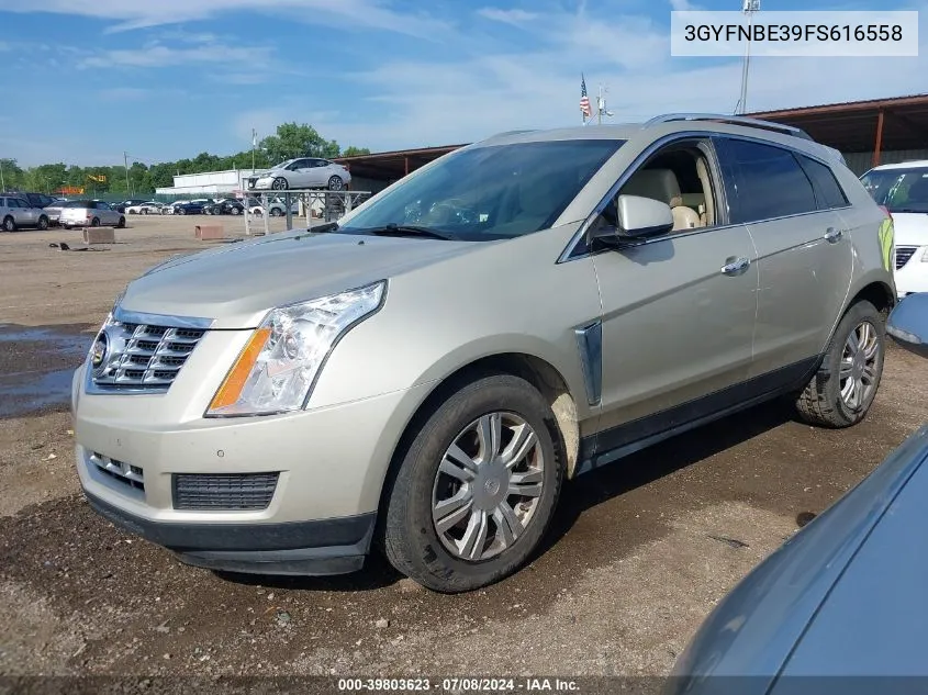 3GYFNBE39FS616558 2015 Cadillac Srx Luxury Collection