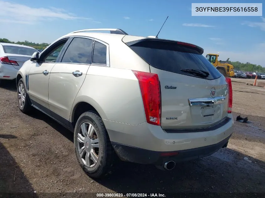 3GYFNBE39FS616558 2015 Cadillac Srx Luxury Collection