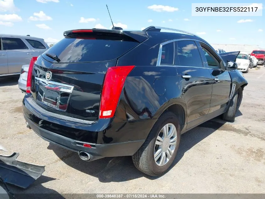 3GYFNBE32FS522117 2015 Cadillac Srx Luxury Collection