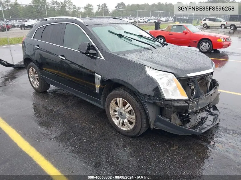 3GYFNBE35FS596258 2015 Cadillac Srx Luxury Collection