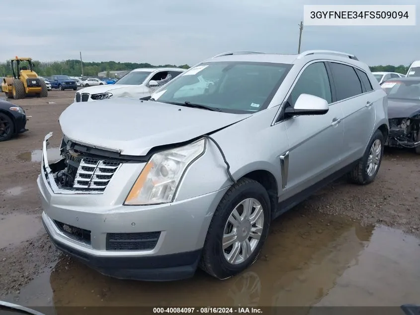 2015 Cadillac Srx Luxury Collection VIN: 3GYFNEE34FS509094 Lot: 40084097