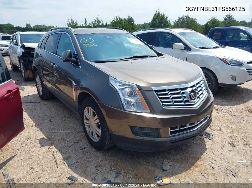 3GYFNBE31FS566125 2015 Cadillac Srx Luxury Collection