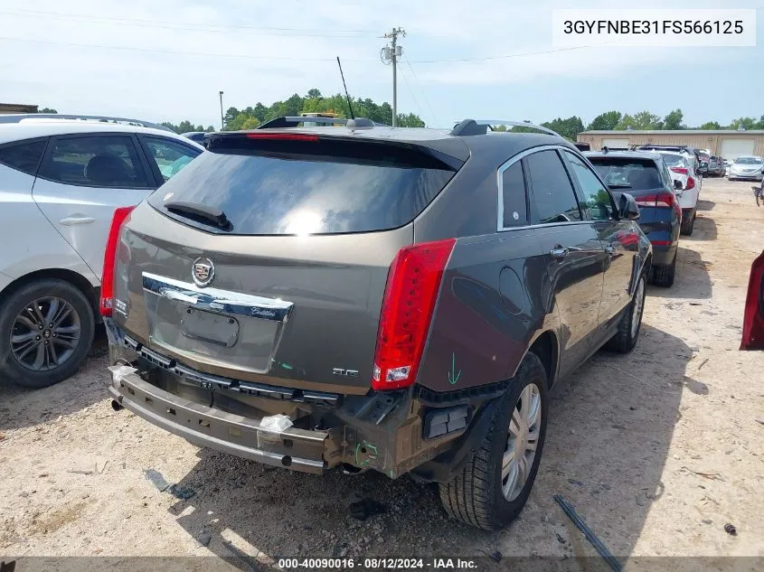 3GYFNBE31FS566125 2015 Cadillac Srx Luxury Collection