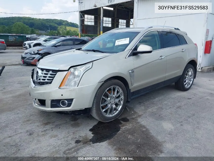 2015 Cadillac Srx Performance Collection VIN: 3GYFNFE31FS529583 Lot: 40097307