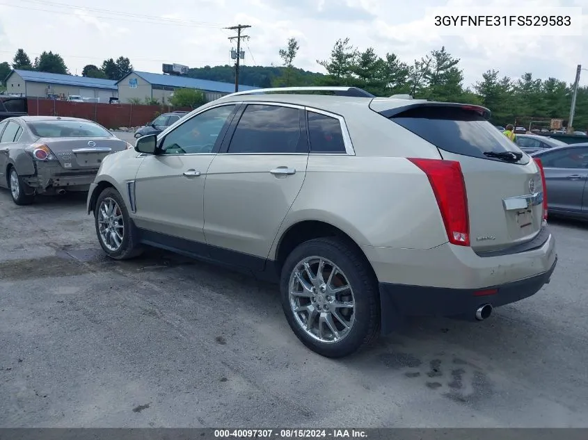 3GYFNFE31FS529583 2015 Cadillac Srx Performance Collection