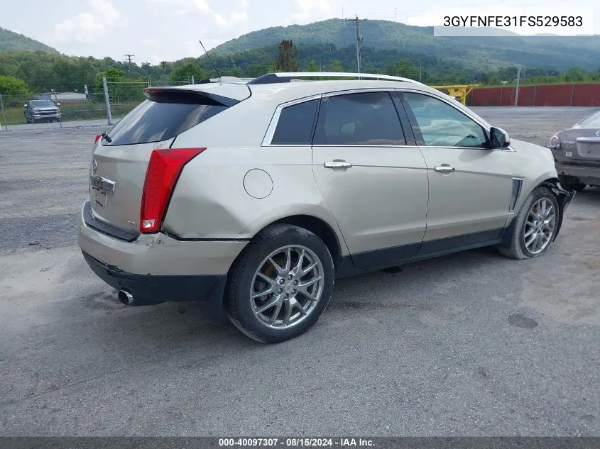 2015 Cadillac Srx Performance Collection VIN: 3GYFNFE31FS529583 Lot: 40097307