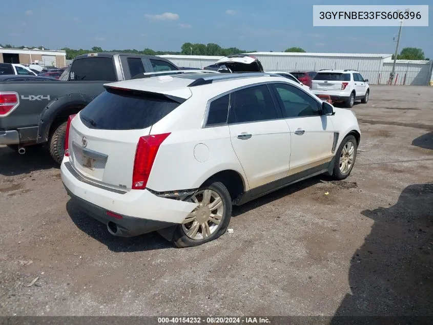 3GYFNBE33FS606396 2015 Cadillac Srx Luxury Collection