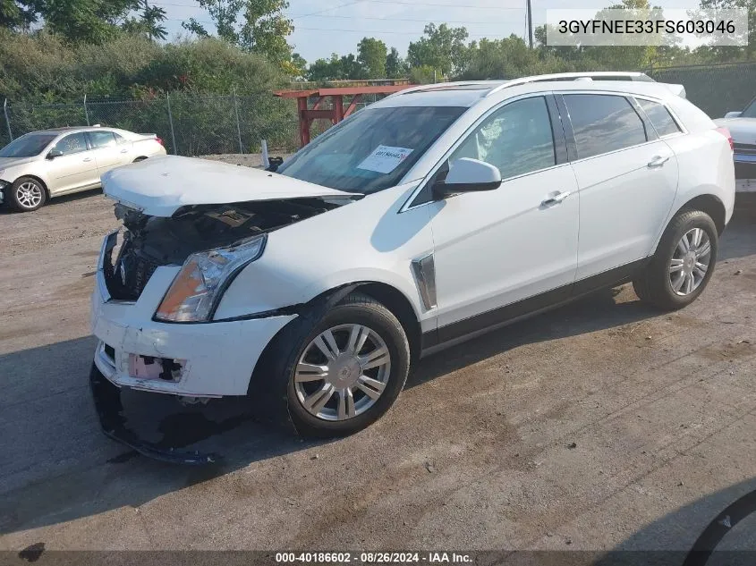 3GYFNEE33FS603046 2015 Cadillac Srx Luxury Collection