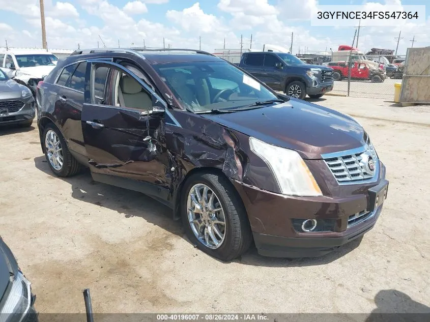 3GYFNCE34FS547364 2015 Cadillac Srx Performance Collection