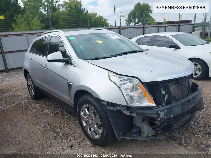 3GYFNBE34FS602888 2015 Cadillac Srx Luxury Collection