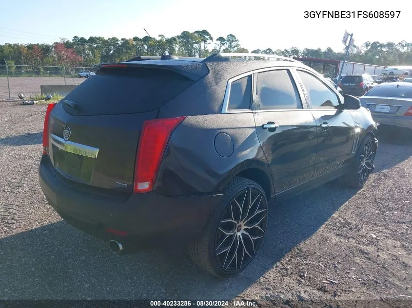 3GYFNBE31FS608597 2015 Cadillac Srx Luxury Collection