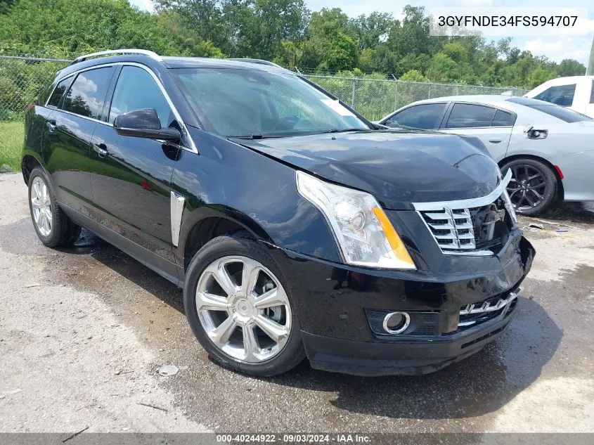 3GYFNDE34FS594707 2015 Cadillac Srx Premium Collection