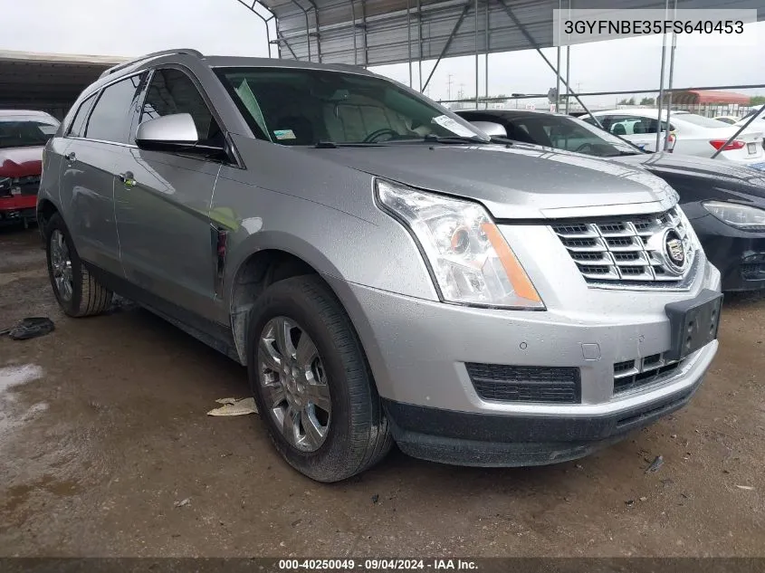 3GYFNBE35FS640453 2015 Cadillac Srx Luxury Collection