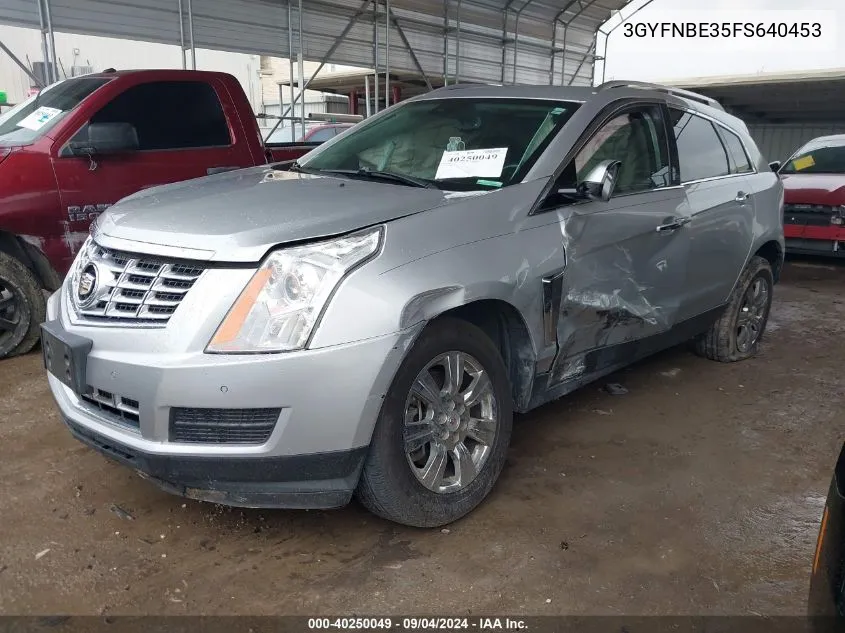 2015 Cadillac Srx Luxury Collection VIN: 3GYFNBE35FS640453 Lot: 40250049