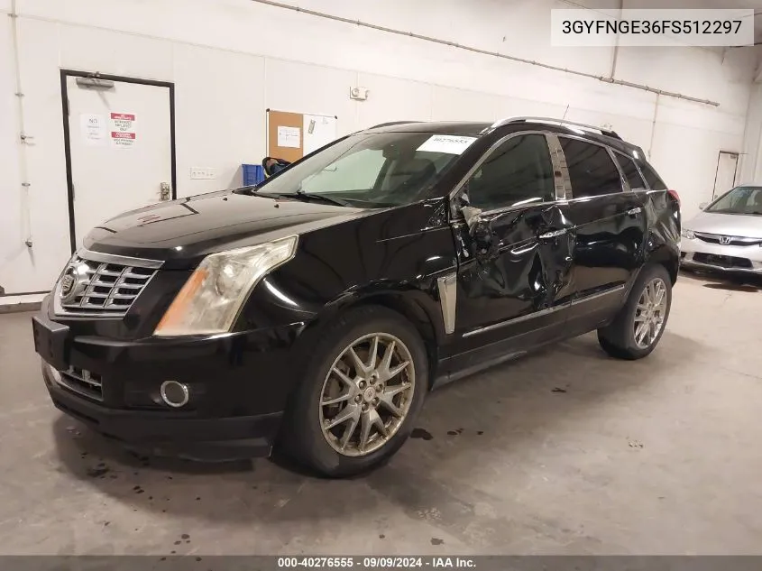 2015 Cadillac Srx Premium Collection VIN: 3GYFNGE36FS512297 Lot: 40276555