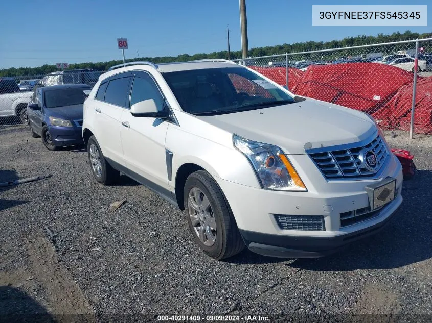 2015 Cadillac Srx Luxury Collection VIN: 3GYFNEE37FS545345 Lot: 40291409