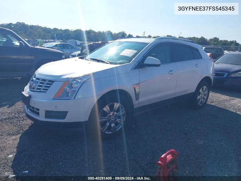 2015 Cadillac Srx Luxury Collection VIN: 3GYFNEE37FS545345 Lot: 40291409