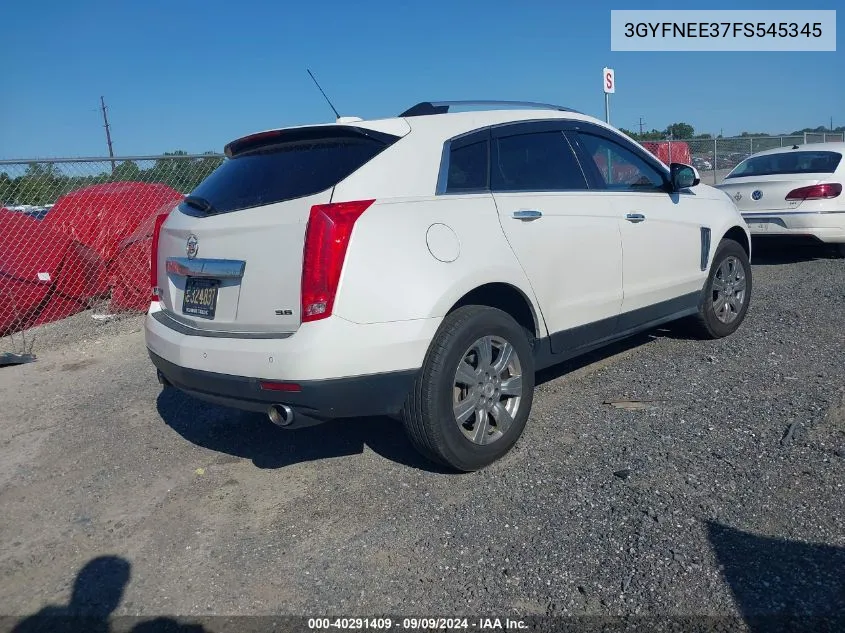 2015 Cadillac Srx Luxury Collection VIN: 3GYFNEE37FS545345 Lot: 40291409