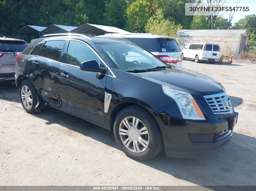 2015 Cadillac Srx Luxury Collection VIN: 3GYFNEE33FS547755 Lot: 40300567