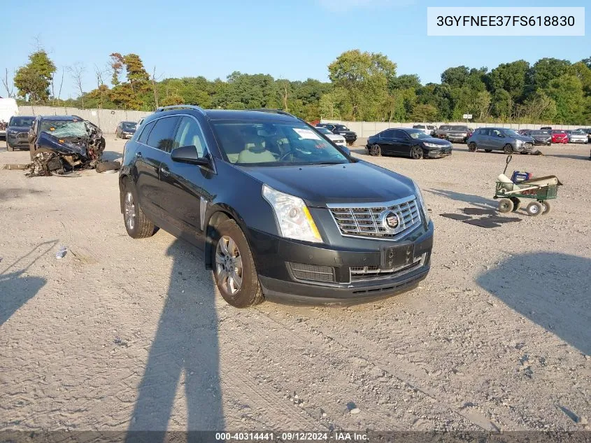 2015 Cadillac Srx Luxury Collection VIN: 3GYFNEE37FS618830 Lot: 40314441