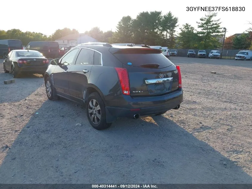 3GYFNEE37FS618830 2015 Cadillac Srx Luxury Collection