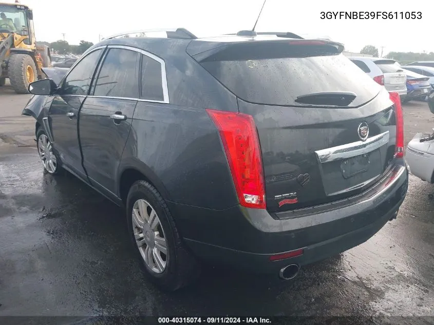 2015 Cadillac Srx Luxury Collection VIN: 3GYFNBE39FS611053 Lot: 40315074