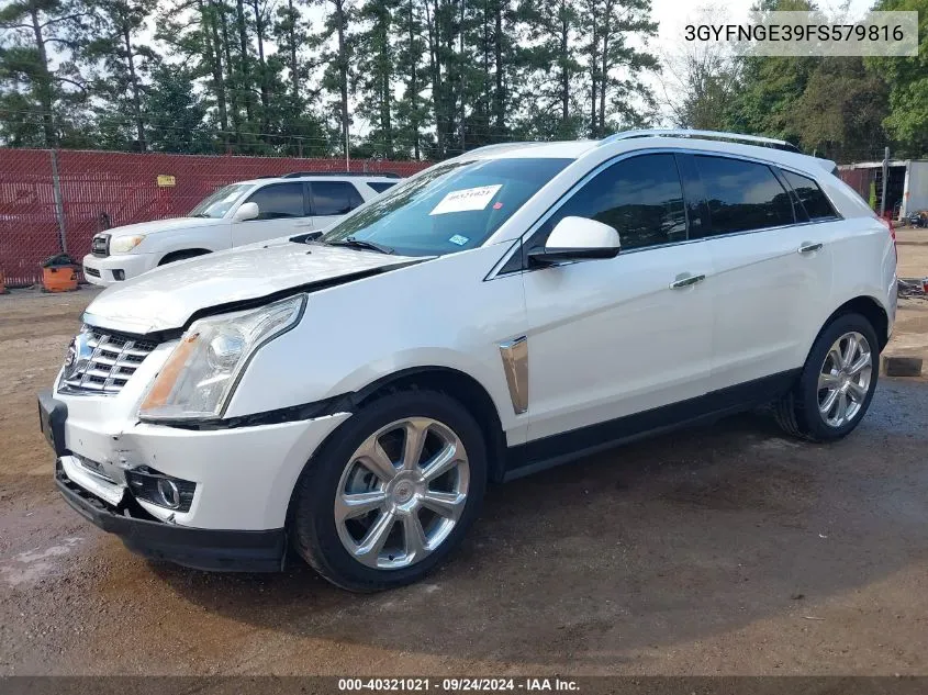 2015 Cadillac Srx Premium Collection VIN: 3GYFNGE39FS579816 Lot: 40321021