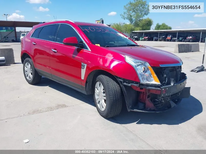 3GYFNBE31FS554654 2015 Cadillac Srx Luxury Collection