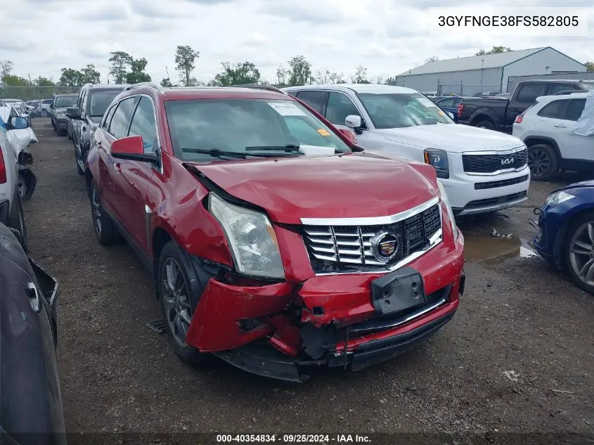 3GYFNGE38FS582805 2015 Cadillac Srx Premium Collection