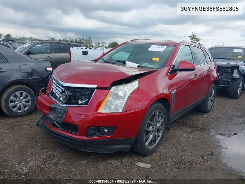 3GYFNGE38FS582805 2015 Cadillac Srx Premium Collection